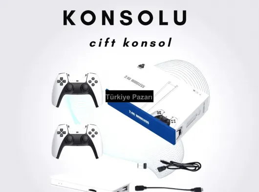 4K Destekli Bluetooth Retro Oyun Konsolu – M15 Modeli