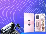 Dijital Göstergeli Powerbank Bluetooth Kulaklık ve Yeni Nesil Amoled Ekran Akıllı Saat