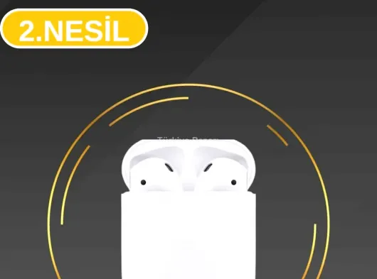 3 Kordonlu Dokunmatik Ekran Akıllı Saat ve 2.Nesil Kablosuz Bluetooth Kulaklık ANC/ENC