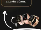 3.Nesil TWS Bluetooth Kulaklık ve Dokunmatik Ekran Akıllı Saat Sesli Görüşme