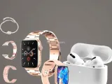 3 Kordonlu Pembe Amoled Ekran Akıllı Saat ve Yeni Nesil Pro Kablosuz Bluetooth Kulaklık ANC/ENC