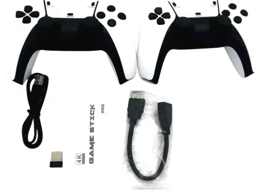 2.4 GHZ Oyun Konsolu Çift Konsol 4K Ultra Hd Game Stick