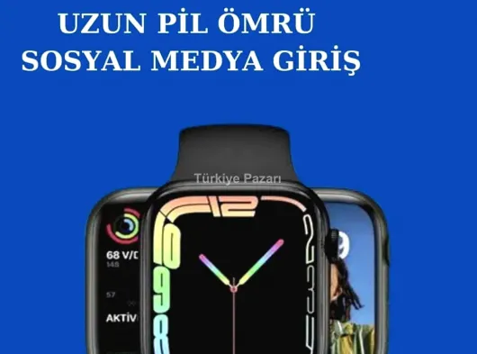 2025 Model Akıllı Saat ve 2.Nesil TWS Bluetooth Kulaklık ANC Özelliği Amoled Ekran