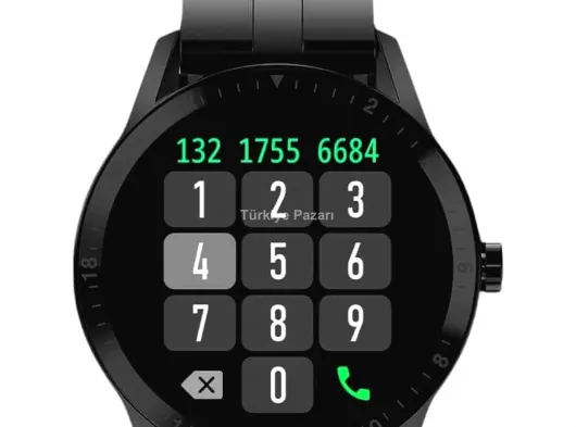 Akıllı Saat Amoled Ekran 3 Kordonlu NFC Ve GPS Uyumlu