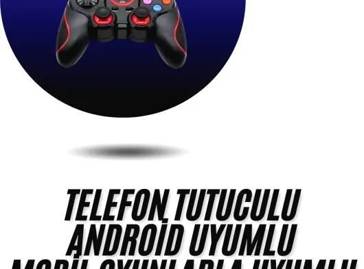 Yeni Nesil X3 Gamepad Android Uyumlu Telefon Tutucu Özellikli Joystick