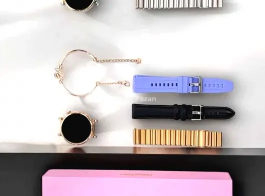Akıllı Saat Kadınlara Özel Arama Cevaplayan Bluetooth Bağlantılı
