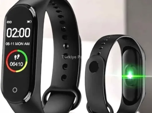 Akıllı Bileklik Fitness ve Sağlık İçin Akıllı Bileklik Adım Sayar, Kalp Atışı, Uyku İzleme