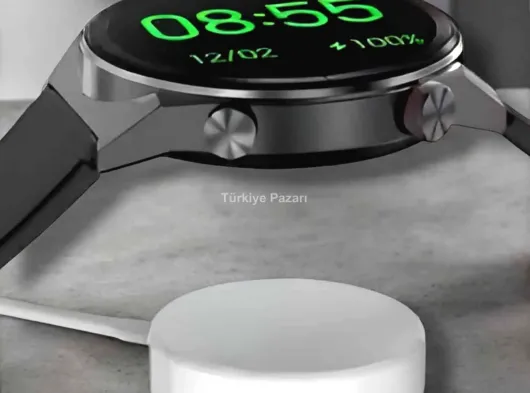 Akıllı Saat Sağlık ve Fitness Takibi Bluetooth Bağlantılı Dokunmatik Ekran