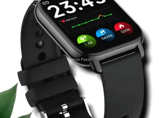 Suya Dayanıklı Bluetooth Akıllı Saat GPS, Adımsayar, Nabız & Sağlık Takibi