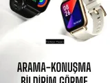 Suya Dayanıklı Bluetooth Akıllı Saat GPS, Adımsayar, Nabız & Sağlık Takibi
