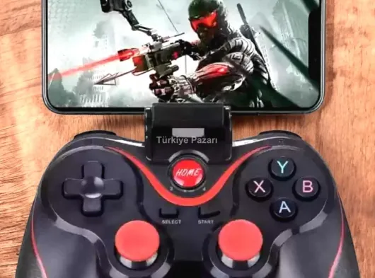 Android Uyumlu Gamepad X3 Game Stick Oyun Kolu Bluetooth Bağlantılı