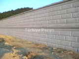 Eskişehir'de Desenli Bahçe Duvarı Örme İşi yapılır