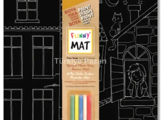 Funny Mat - Bizim Sokak 40x40cm