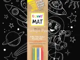 Funny Mat Black Uzay (Tebeşirli)