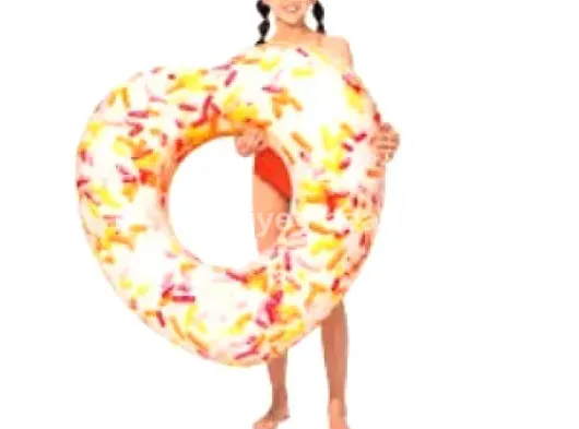 56253 - KALP ŞEKİLLİ DONUT SİMİT 104 CM  - 1 ADET