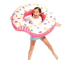 Lüks Taşlı Saplı Maskeli B Maskesi Kırmızı Renk 35 cm