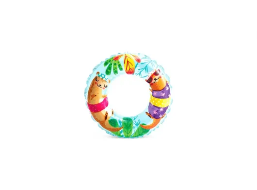 IS59242 Şeffaf Baskılı Simit 61 cm - Vardem Oyuncak