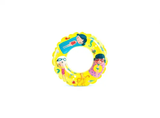 IS59242 Şeffaf Baskılı Simit 61 cm - Vardem Oyuncak