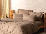 Çift Kişilik Nevresim Takımı Pudra