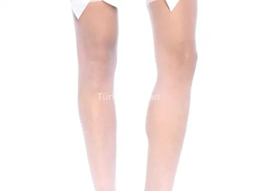 Fiyonklu Jartiyer Çorabı