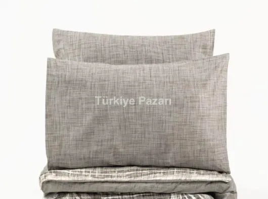 Modern Çift Kişilik Nevresim Takımı Root Vizon
