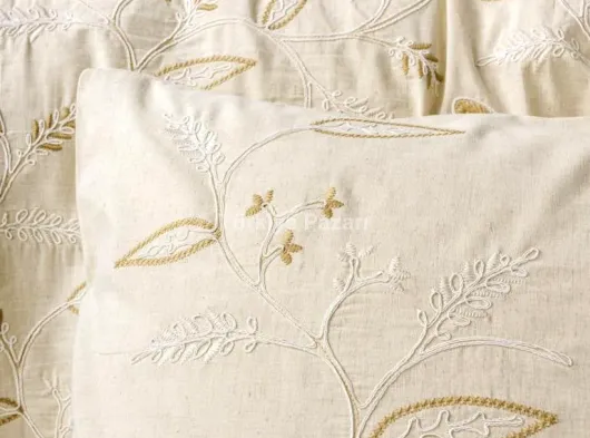Cotton Keten Çift Kişilik Nevresim Takımı Lapelis