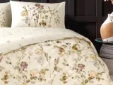 Çift Kişilik Ranforce Nevresim Takımı Lily Gri
