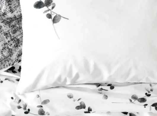 Dual Elaria Antrasit Çift Kişilik Nevresim Takımı