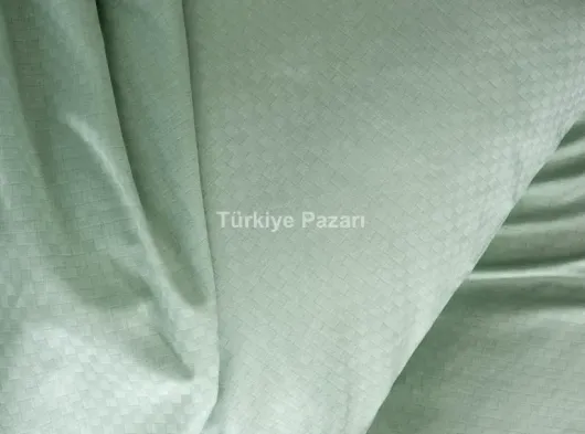 Plaid Çift Kişilik Nevresim Takımı Adaçayı