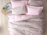 Çift Kişilik Ranforce Nevresim Takımı Shirley Sarı