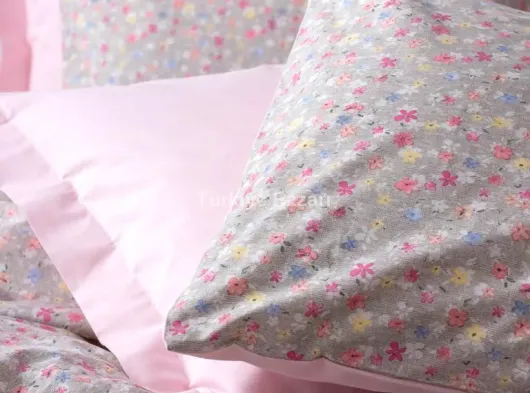 Petite Çift Kişilik Nevresim Takımı Sihu Pembe