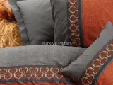 Çift Kişilik Nevresim Takımı Tamaya Kiremit