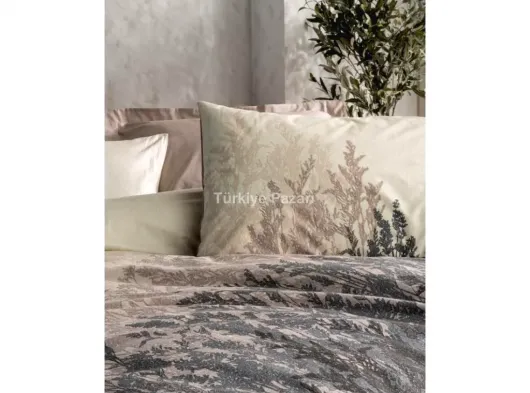 Dual Çift Kişilik Nevresim Takımı Lindon Bej