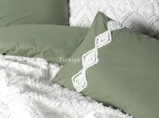 Ranforce Çift Kişilik Yatak Örtülü Nevresim Takımı Limi Luke