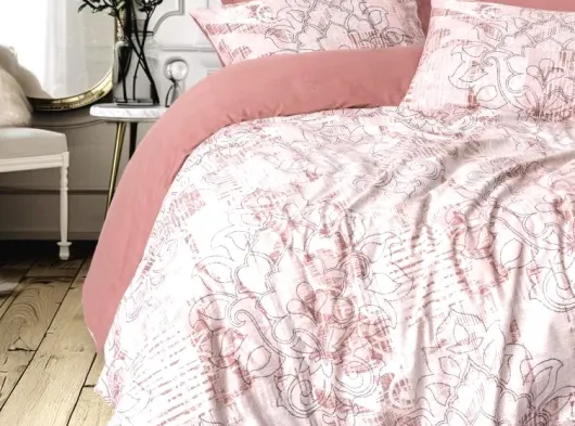 Çift Kişilik Ranforce Nevresim Takımı Shirley Sarı
