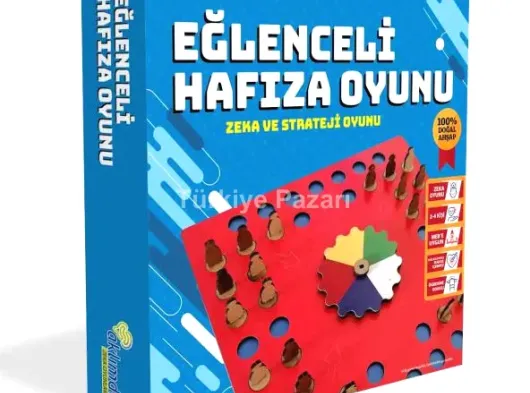 Eğlenceli Hafıza Oyunu (Ahşap)