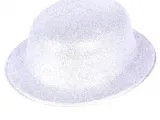 Gümüş Renk Yuvarlak Simli Plastik Parti Şapkası