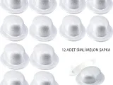 Kalp Püsküllü Gece Parıltısı 3 Modlu LED li Işıklı Taç Mor Renk