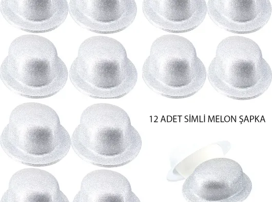 Kalp Püsküllü Gece Parıltısı 3 Modlu LED li Işıklı Taç Mor Renk