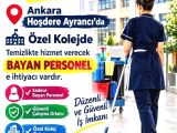 Temizlik personeli aranmaktadır