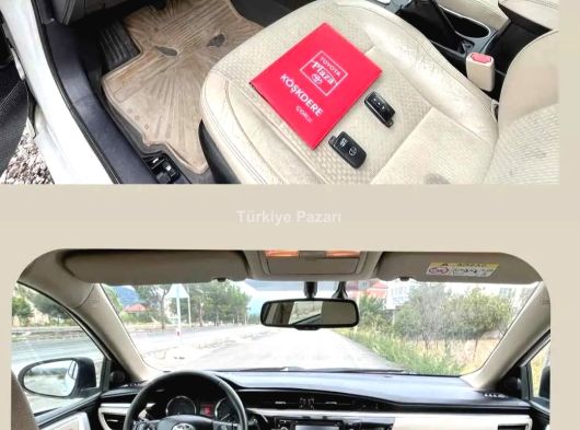 ORJİNAL TOYOTA CORALLA D4D DİZEL 2013 MODEL 