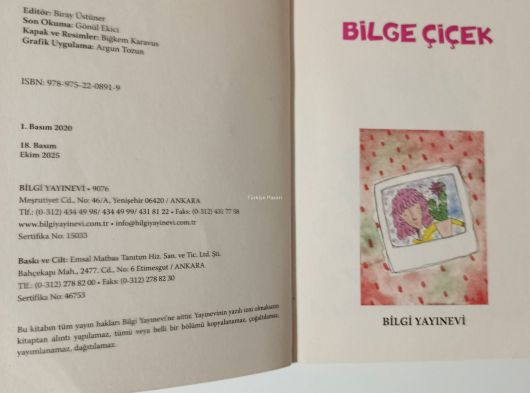 Bilge Çiçek Kitabı