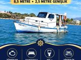 Deniz tutkunları için satılık, donanımlı fiber tekne!