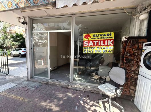 ANTALYA MURATPAŞA DENİZ MAHALLESİ GÜLLÜK CADDESİ YAKINI 30M2 SATILIK DÜKKAN