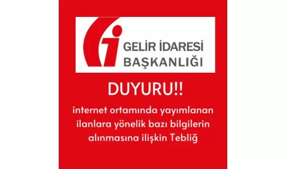 ÖNEMLİ DUYURU