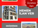 Hemen Sizde Ücretsiz Emlak İlanı Verin