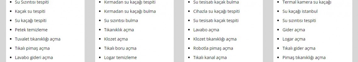 ankara tesisatçı